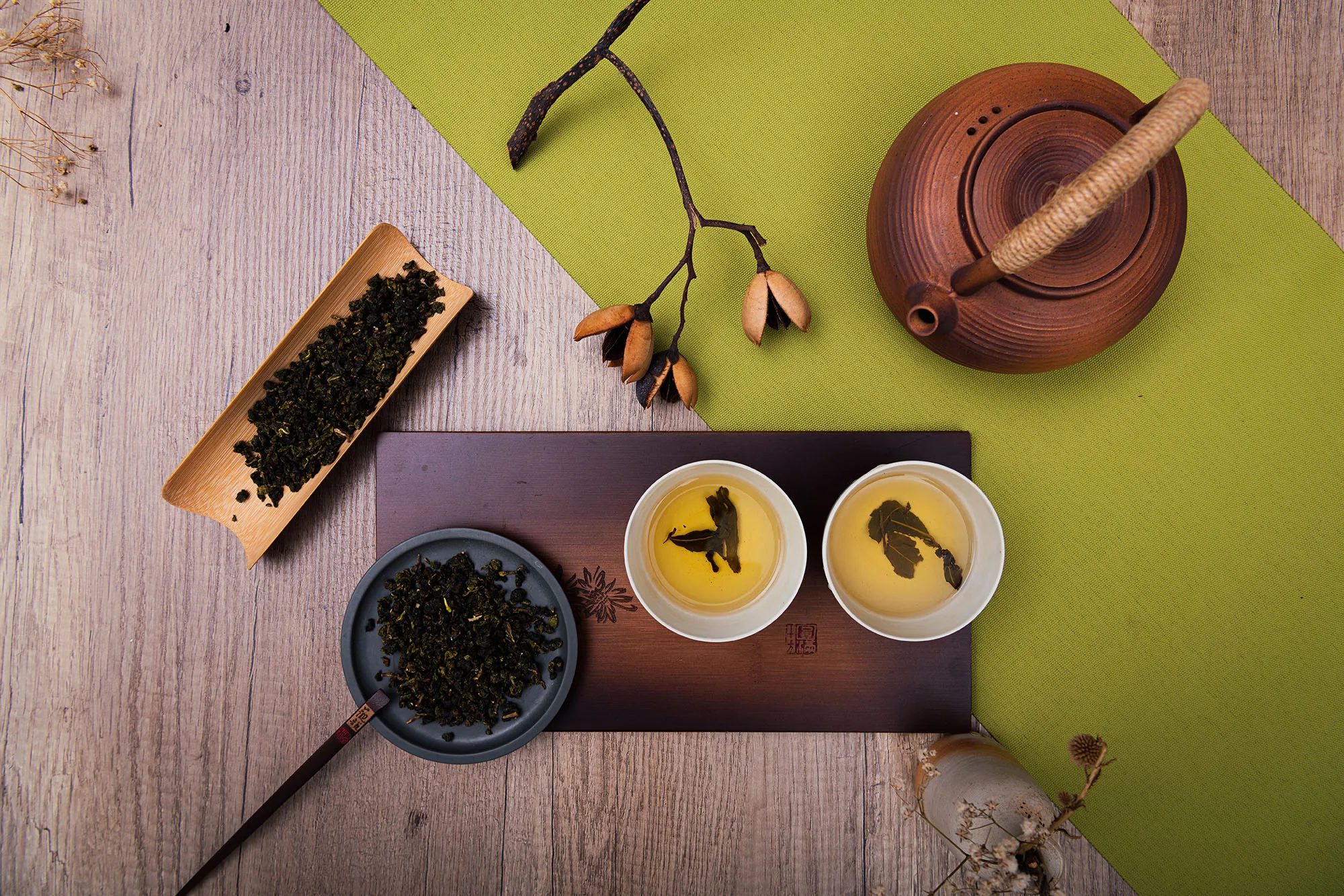 Premium Loose Leaves Jasmine Scented Dried Mixed Flower Tea