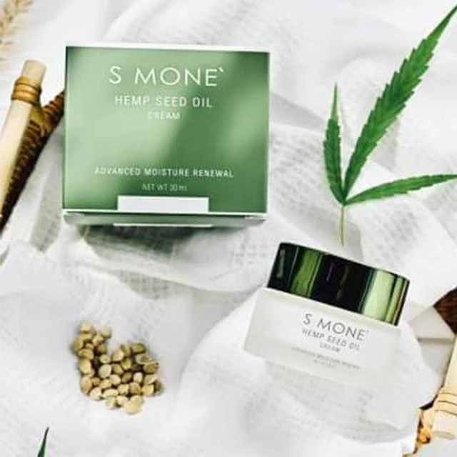 Natural Bio HEMP SEED OIL CREAM Deep Nourishing Cream Restore Skin Firmness Reduce Appearance of Aging Marks Skins Radiance