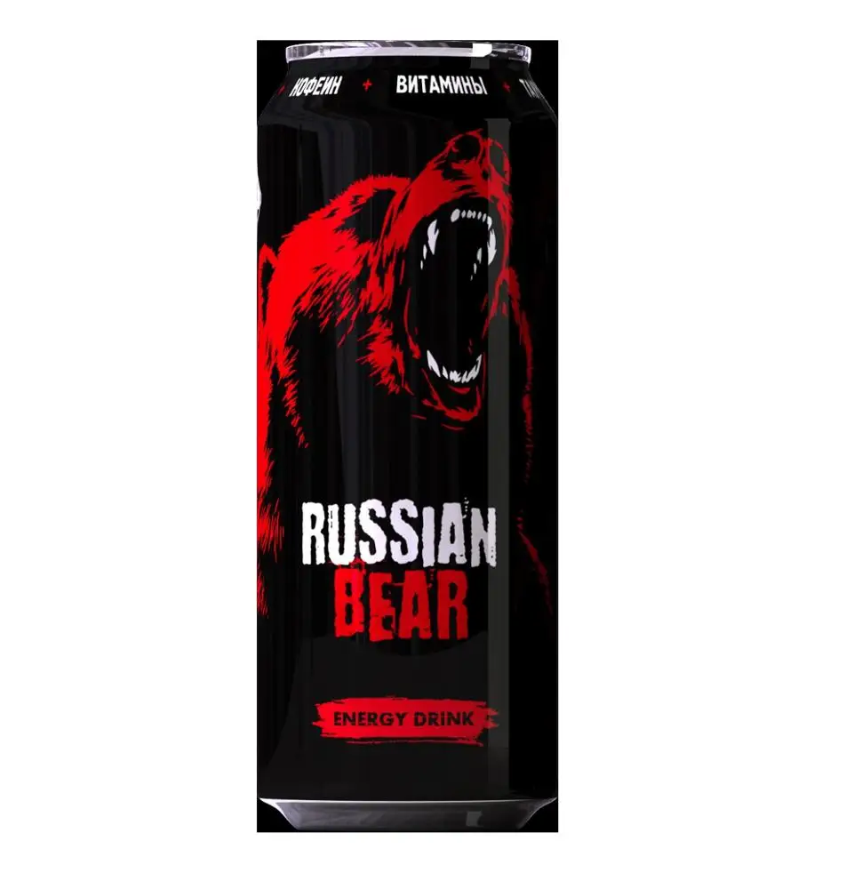Russian Bear TOP selling energy drink