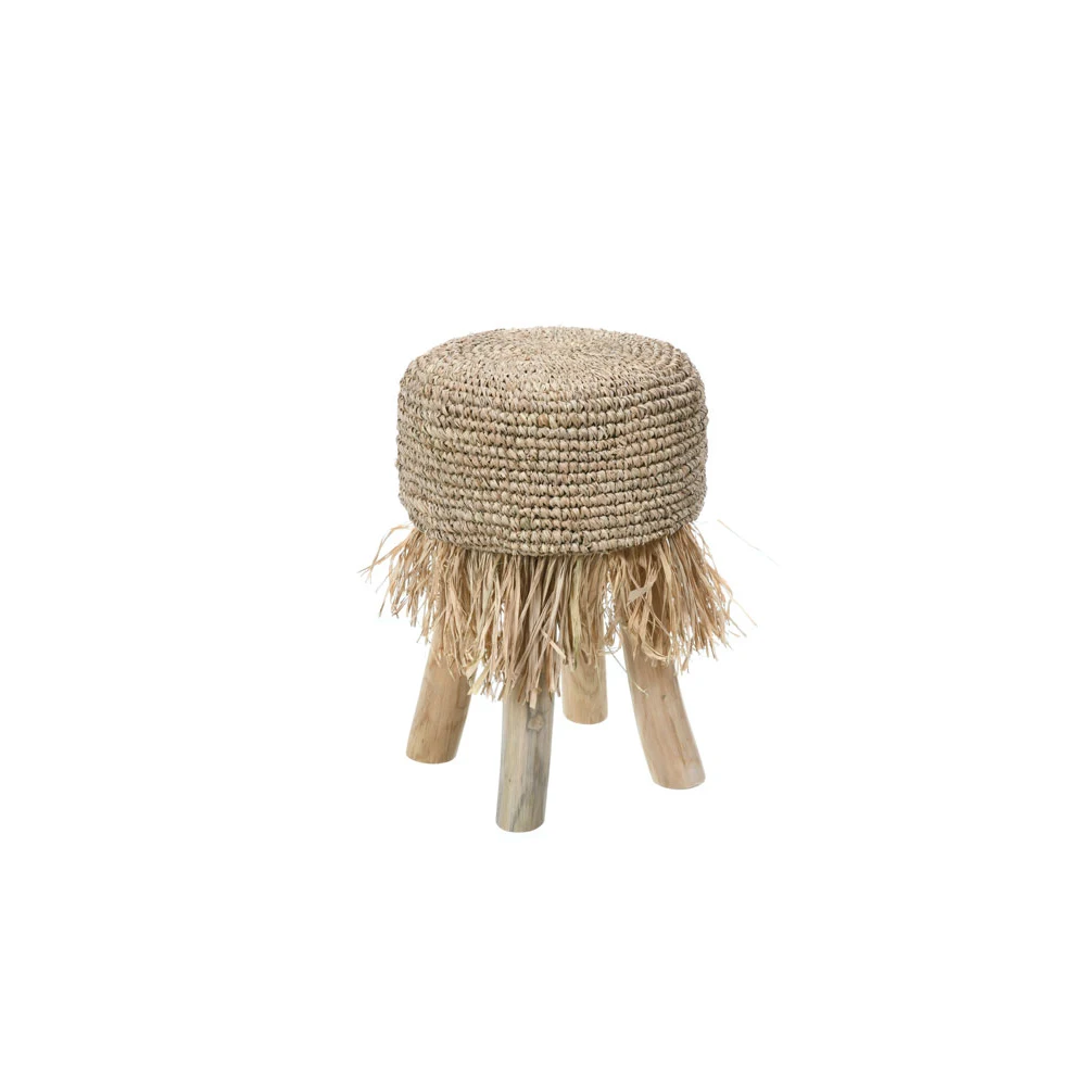 Экологически чистый стул ручной работы от Rafia с бахромой деревянный Регулируемый Твердый роскошный маскарадный стул