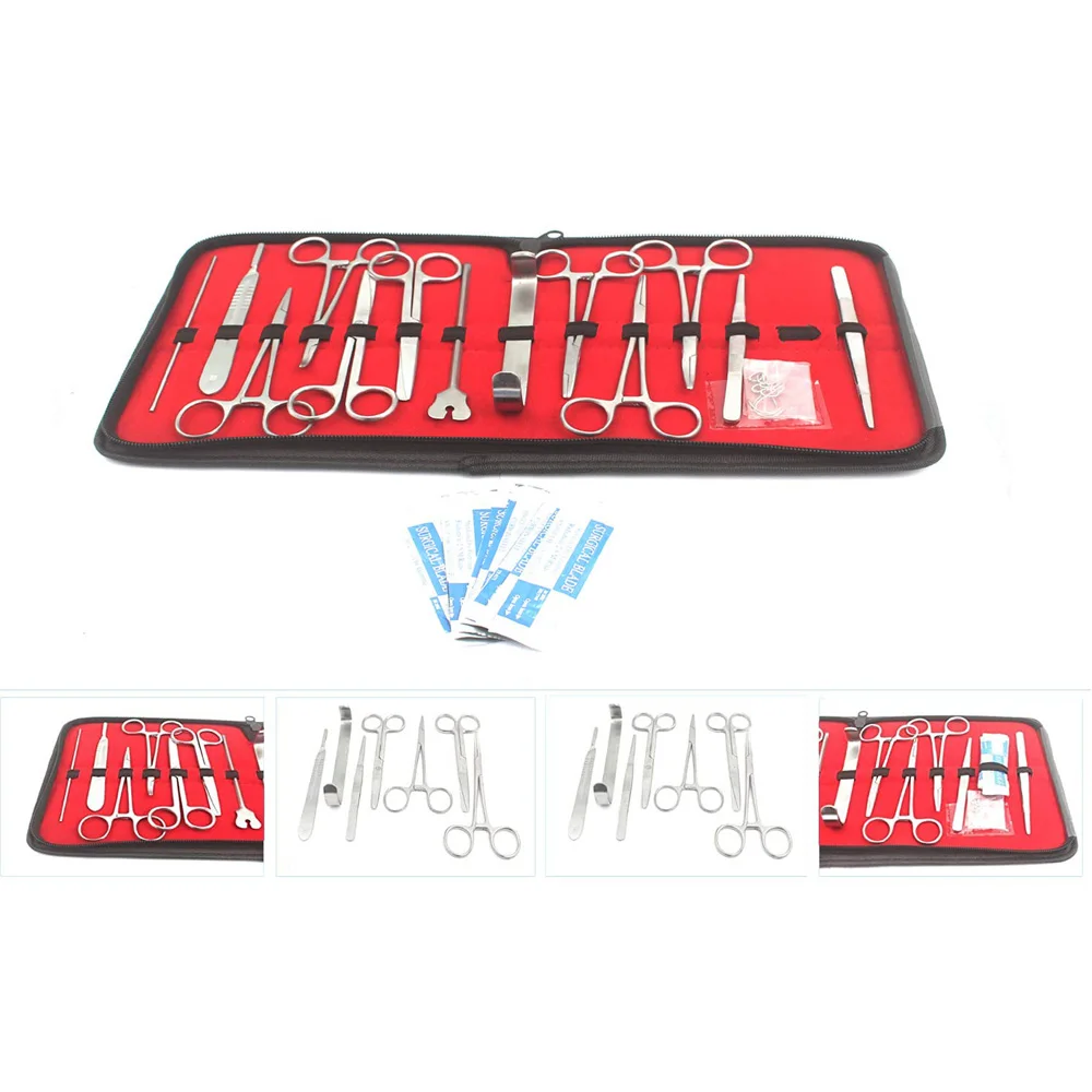 ODM OEM Biology Medical Student dissecting Kit Set / Popular Frog sets Needle holder / Medical Student Dissection Kit 2024