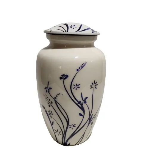 Human Ashes Classic Cremation Urn Handmade Cremation Urn With Enamel Coating American Adult Style Cremation Urn