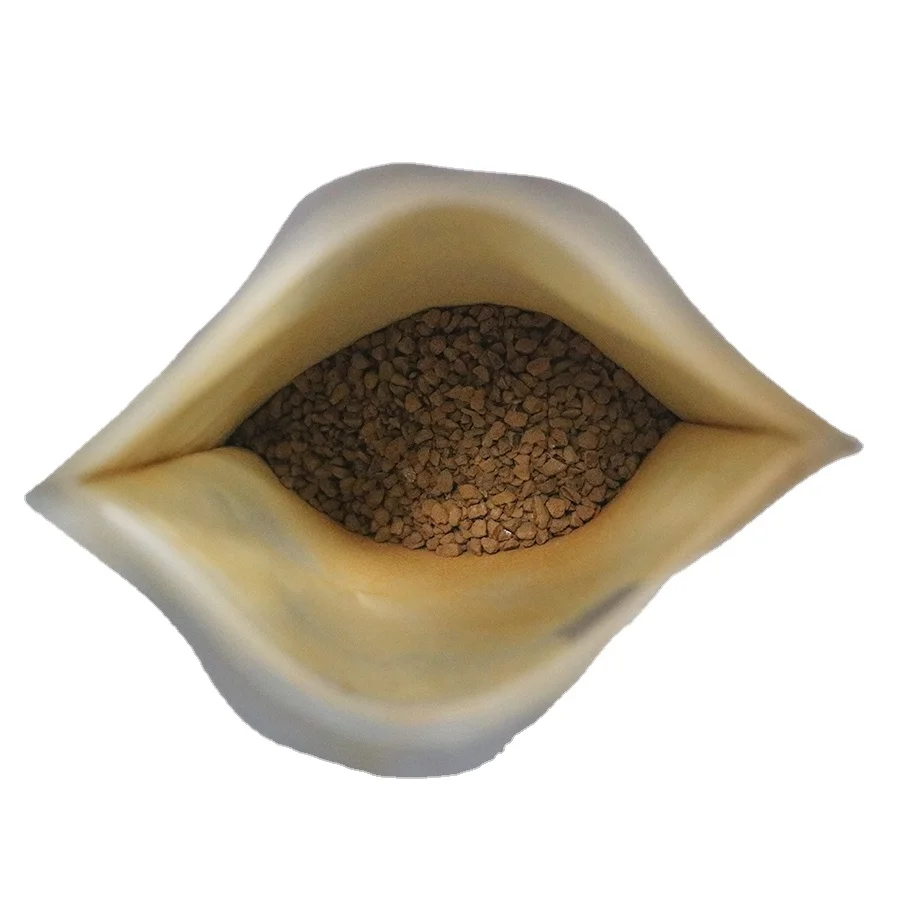 Bulk Gold Instant Coffee-freeze Dried Instant Coffee Caffeinated BITTER Kosher HACCP Sugar Cream Bag GMP ISO