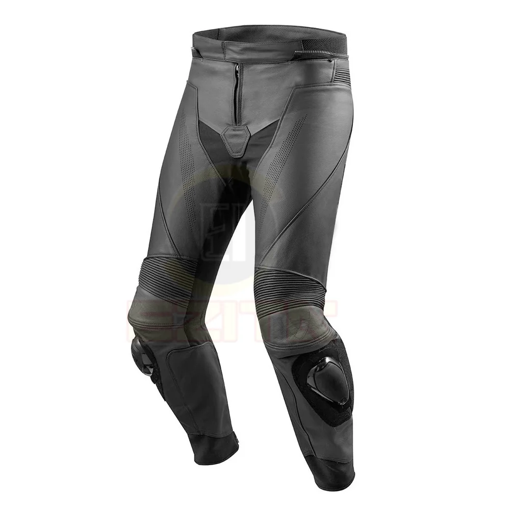 100% кожа мотогонщиков Пант для езды на мотоцикле штаны