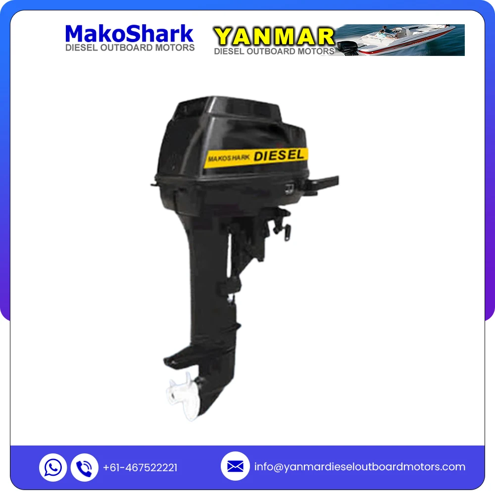 4 Дизельный двигатель с водяным охлаждением двигателя системы makoshark дизельный лодочный мотор