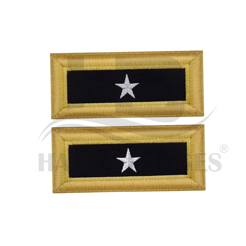 
Royal Air Force Shoulder Board Epaulettes / Pilot Epaulettes / 2 Bars Gold Epaulette Shoulder Board 