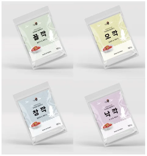  Высококачественные морепродукты и редис Hanong Kimchi -