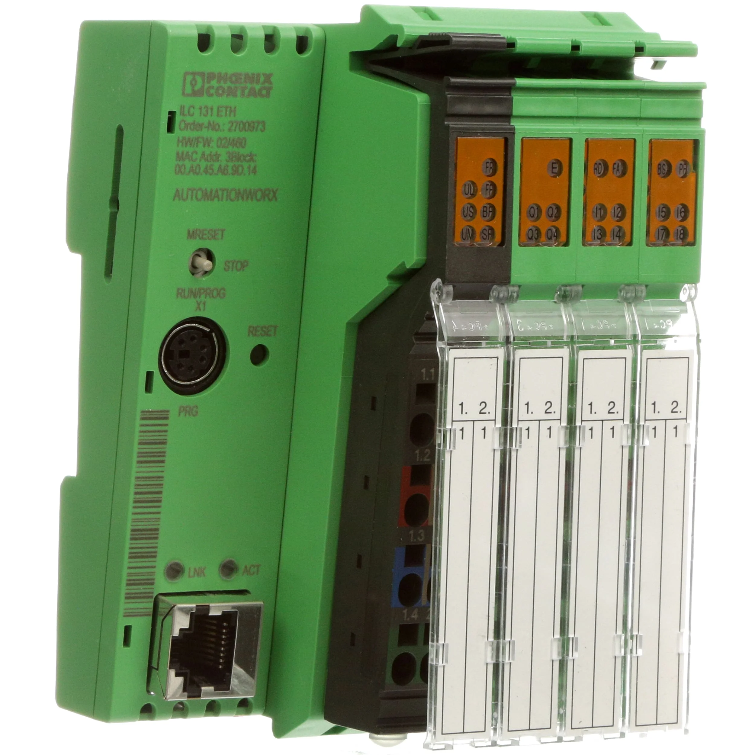 Новый и оригинальный модуль расширения PLC Phoenix 2688899 автобусный соединитель Ethernet Cat 2 RJ45 24 В постоянного тока серия Axioline