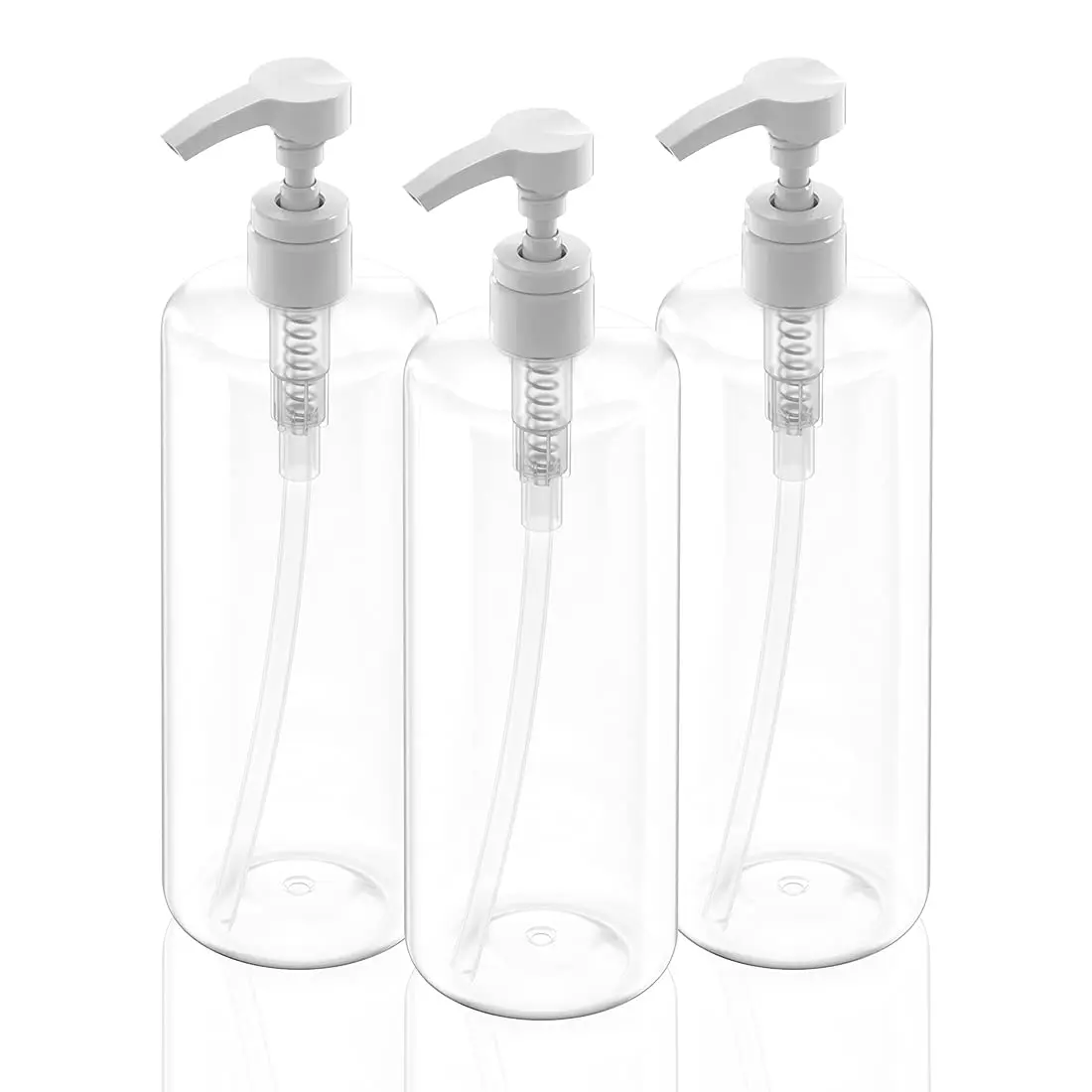 Factory Directly 1 Liter Empty Shampoo Pump Bottle Plastic Shampoo Bottle from Vietnam