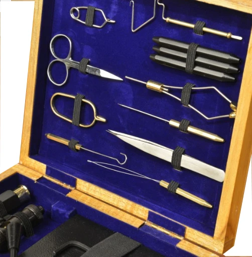 Premium Quality Crown Vise Tool Kit for Fly Fishing for River Lake Stream Ocean Boat Fishing Custom Logo