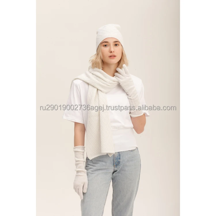 Top quality women knitted scarf for autumn/winter historical hand crafts of Orenburg manufacturer prices women knitwear