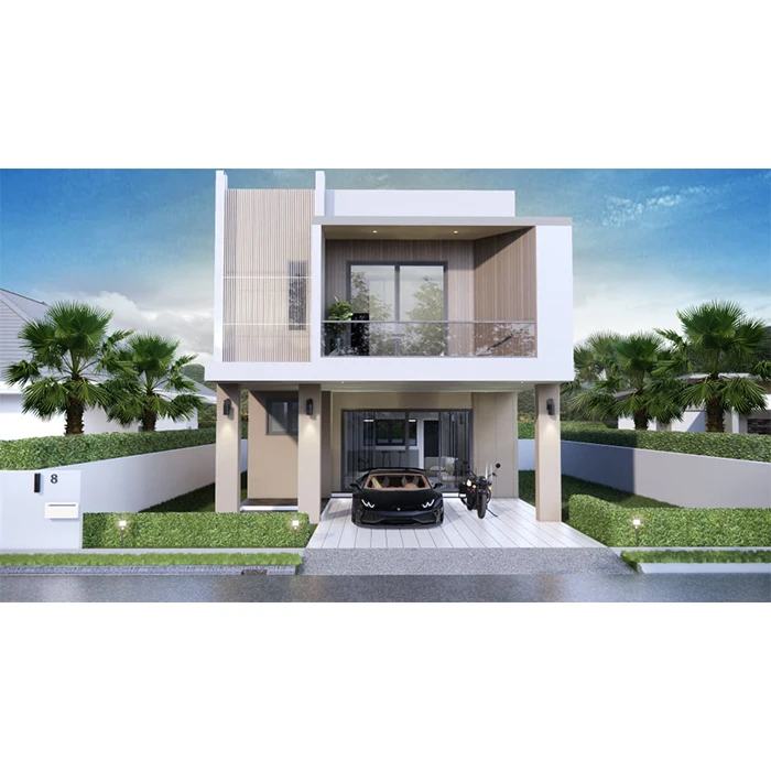 2 этажный дом в комплекте land 400 квадратный метр thungsong