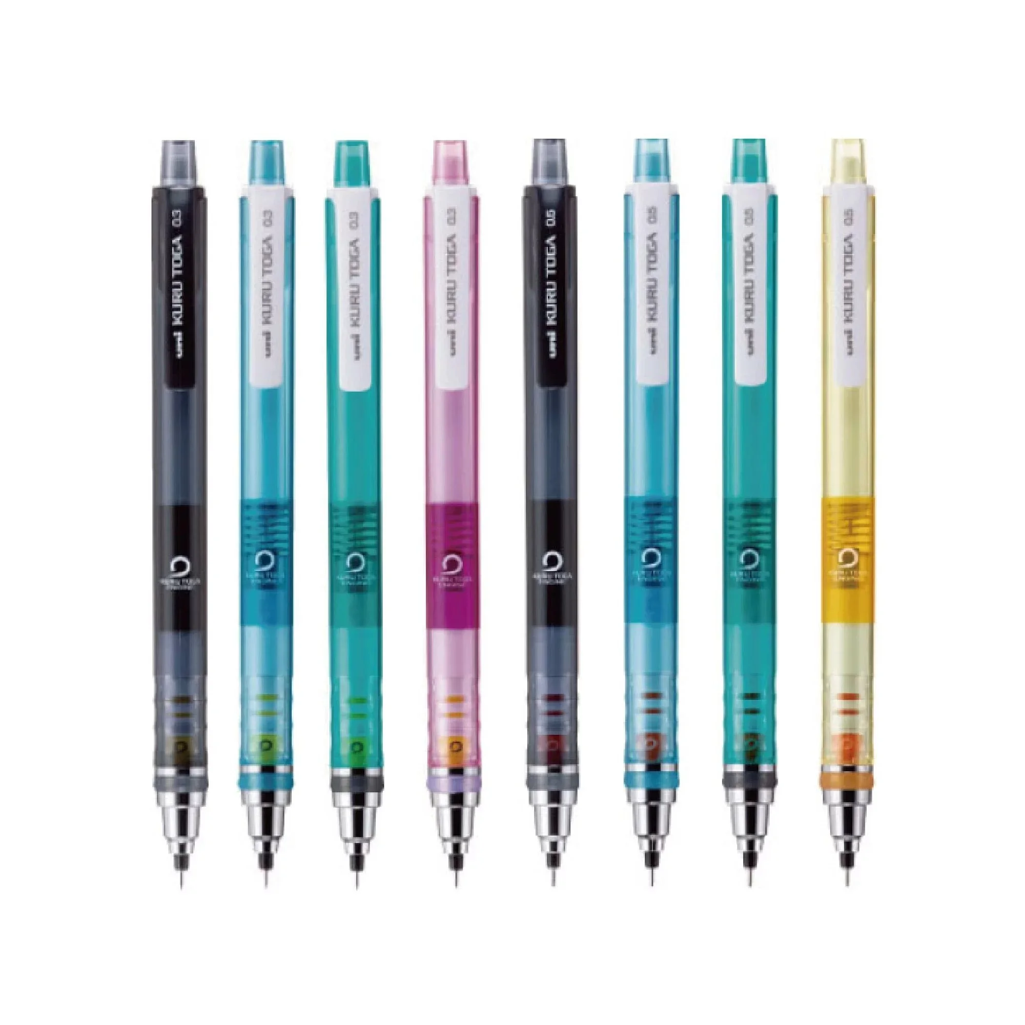 STA-M34501P KURU TOGA 0.5mm transparent pen holder glass color not easy to break the core mechanical pencil