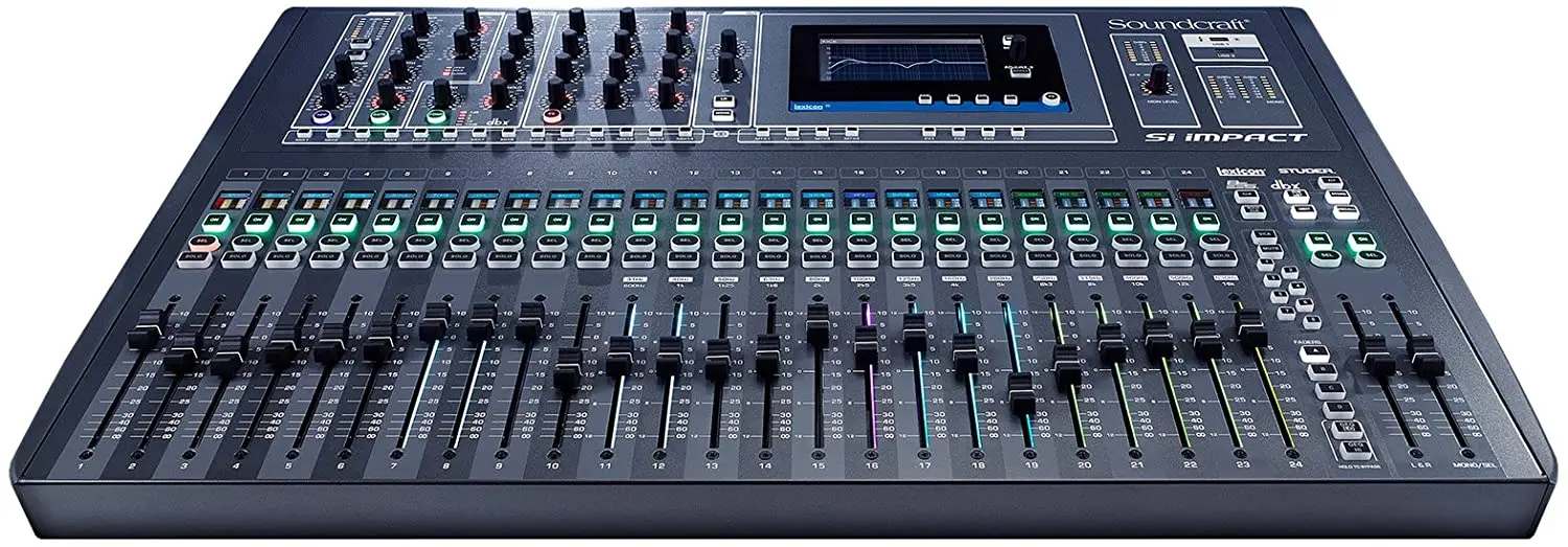 {SUPER SEPTEMBER} ORIGINAL SOUND-CRAFT Si IMPACT 40INPUT DIGITAL MIXING CONSOLE AND 32-In/32-Out USB INTERFACE WITH iPad CONTROL
