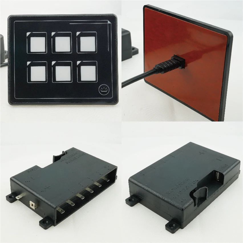  6 банда 12v Сенсорная панель