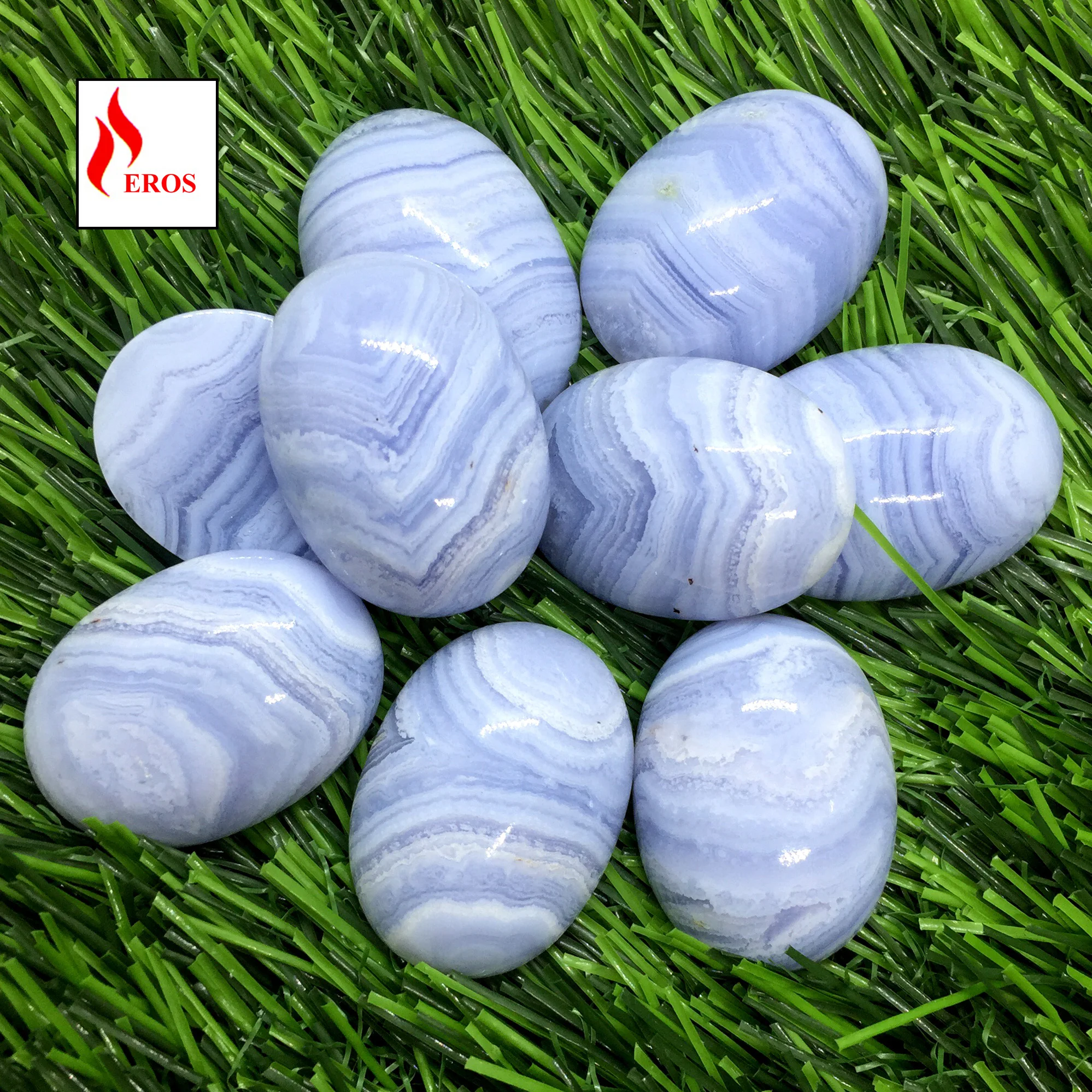 Индийское производство агат свободный драгоценный камень высокое качество калиброванный синий Агат индивидуальной формы кабошон чакра лечебный