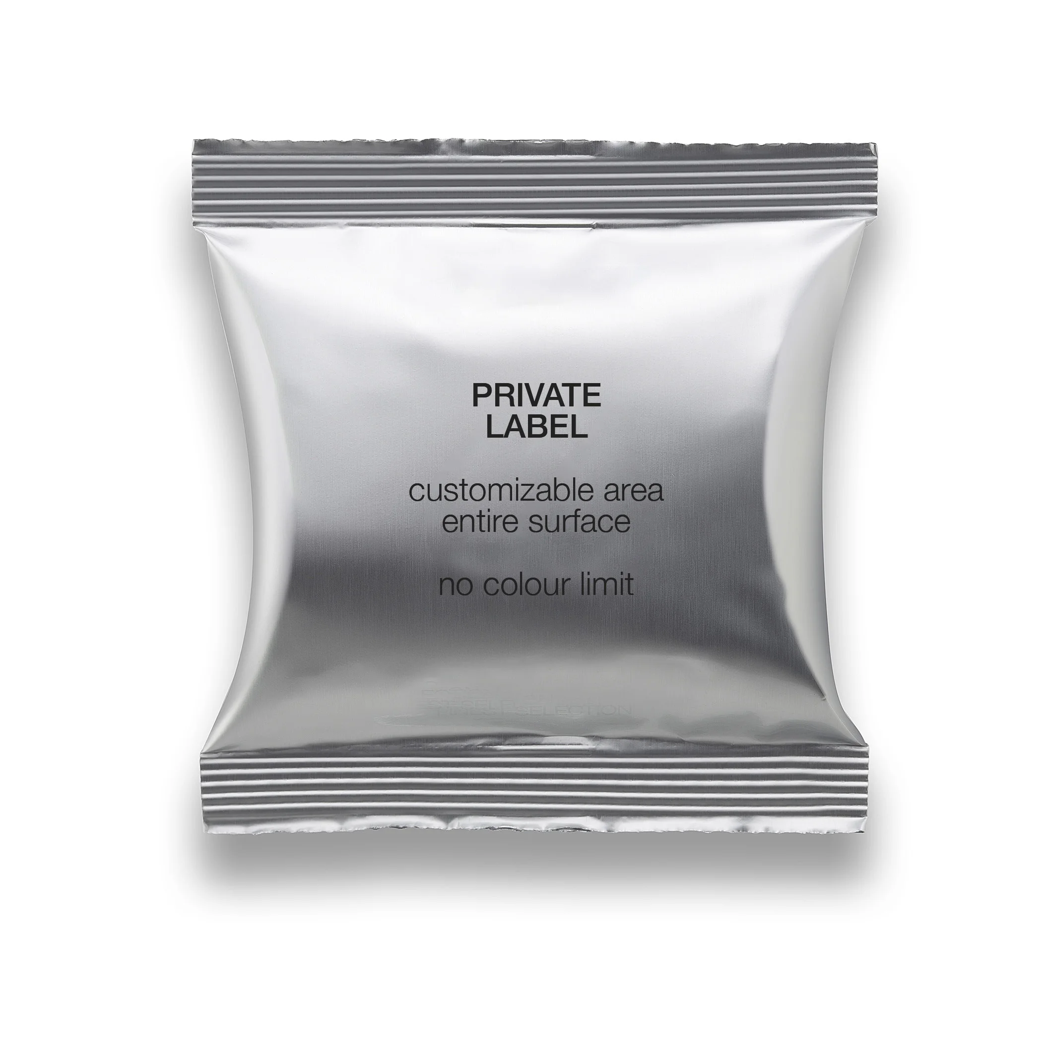 Private Label Italian Coffee pods box 100x7 gr Soul 5x5 label