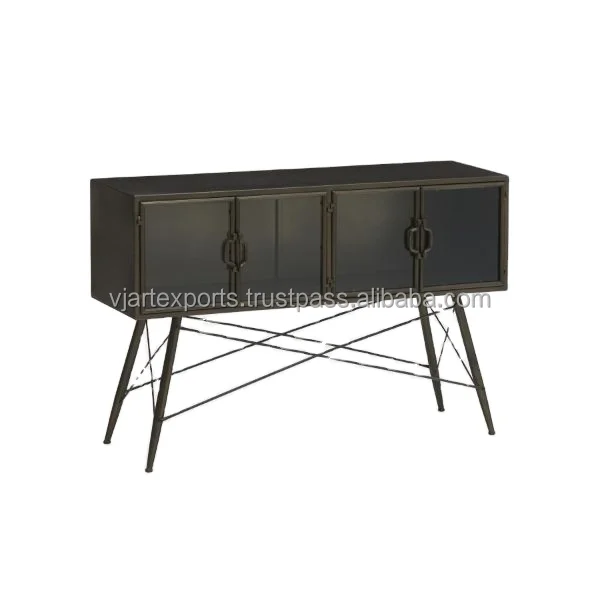 wooden living room furniture acacia and mango wooden console table with wooden legs