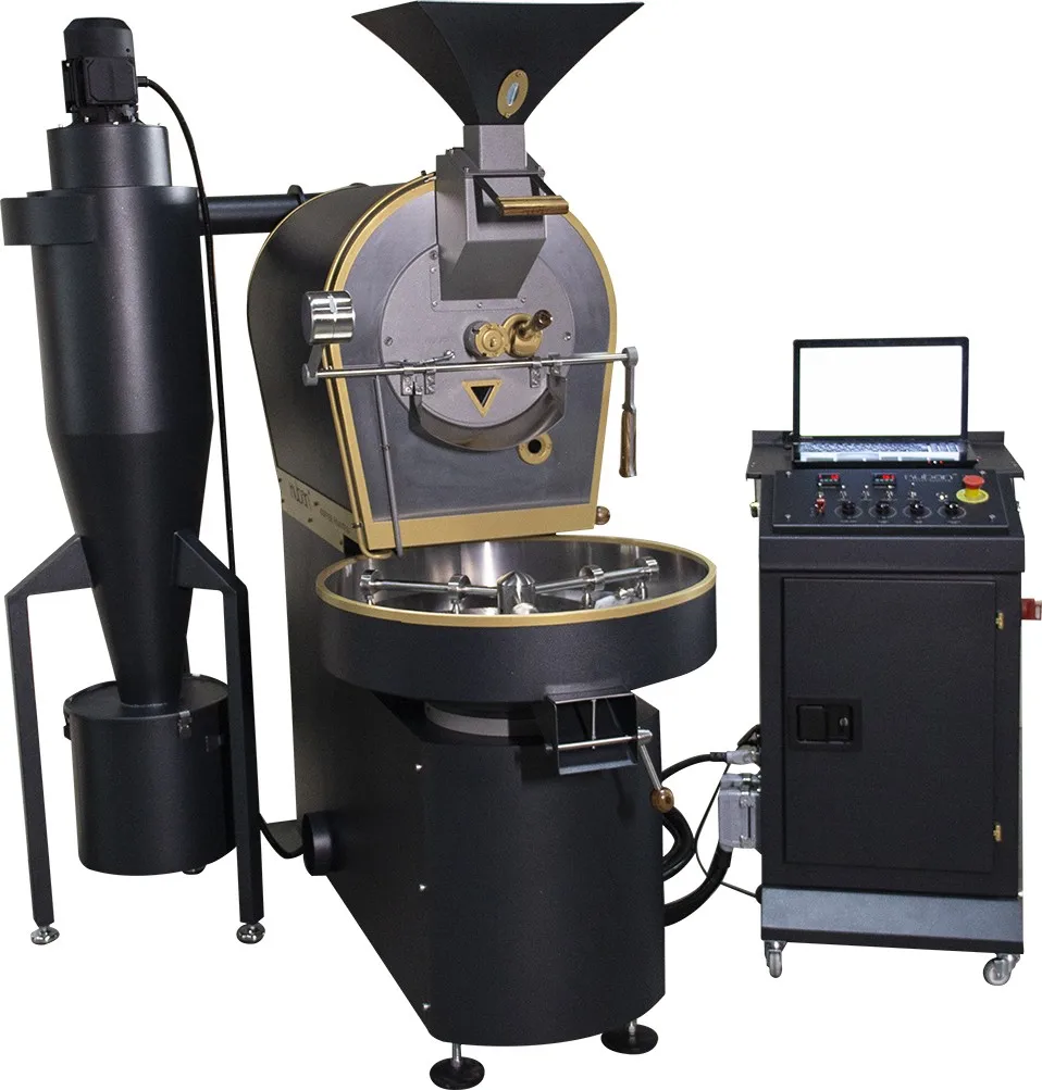 High Quality Gas & Electric Coffee Roaster/6 KG Coffee Roasting Machine/Professional Countertop Roasters for Coffee Shops
