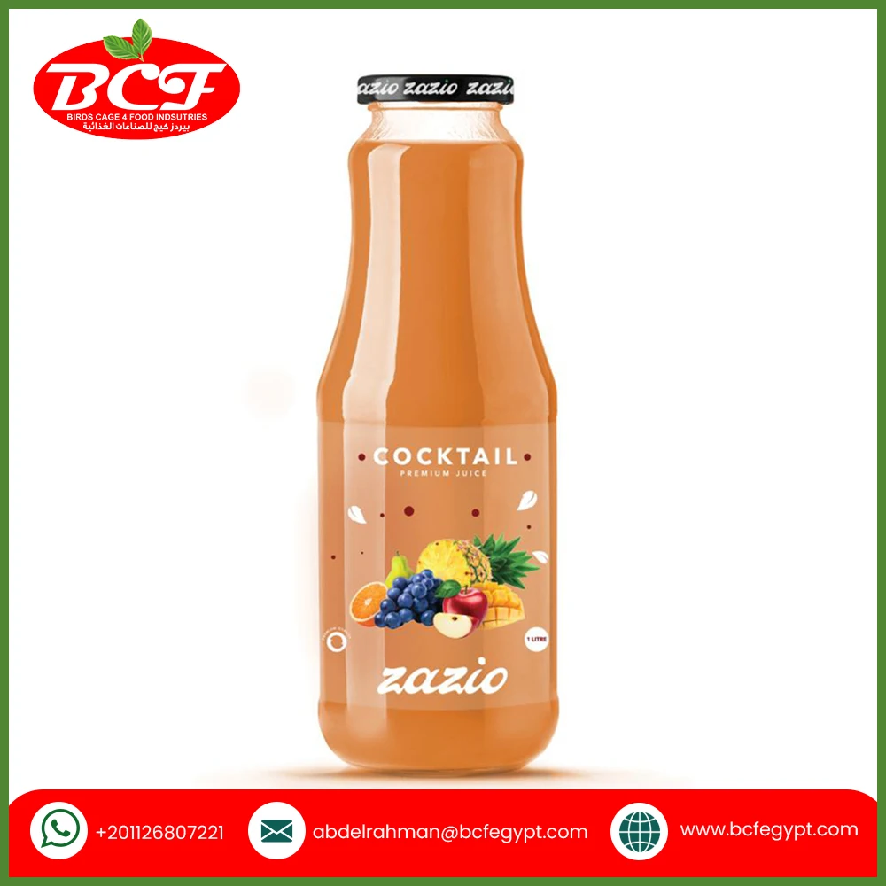 Factory Bulk Price Wholesale Zazio Cocktail Juice Nectar 1 Litre Cocktail Juice for Sale
