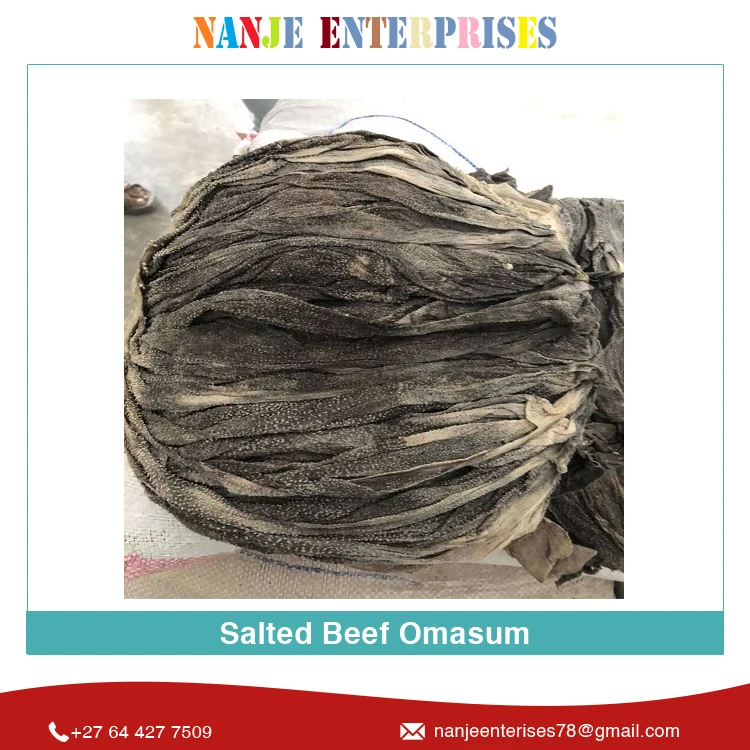 Хит продаж сушеная сертифицированная замороженная говядина Omasum/обработанная Omasum/соленая