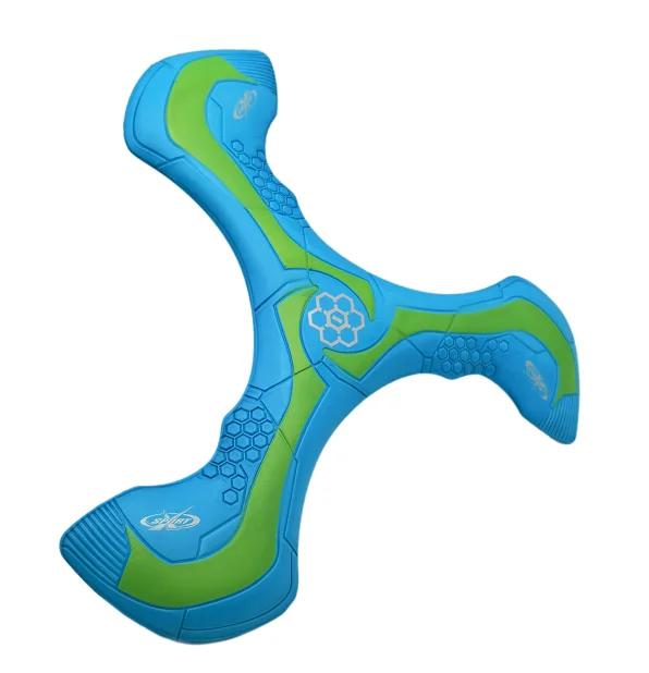 Amazing Toyz SportX top quality beginner bommerang toy soft foam plastic tri sides 23 cm toy boomerang kids elderly and pet toy