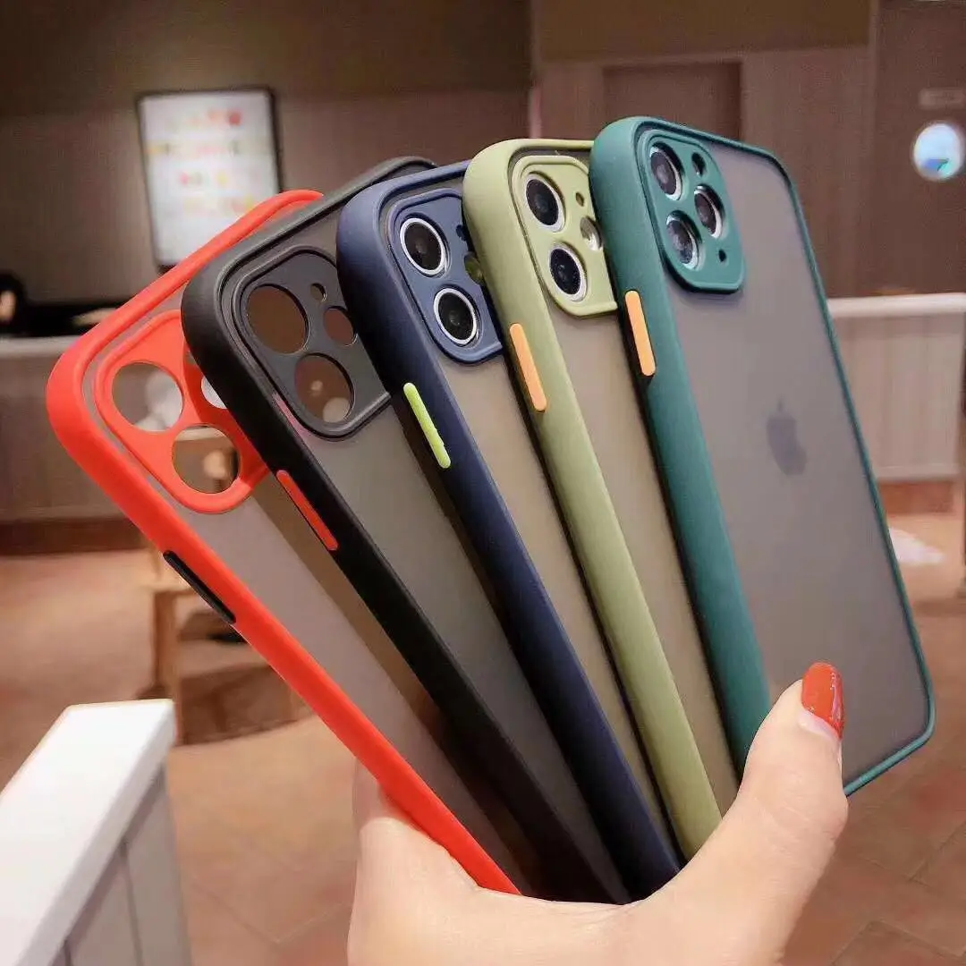 Matte Frost Realme gt master edition C21y C11 5 7 PRO case for oppo realme 6 pro hard phone case