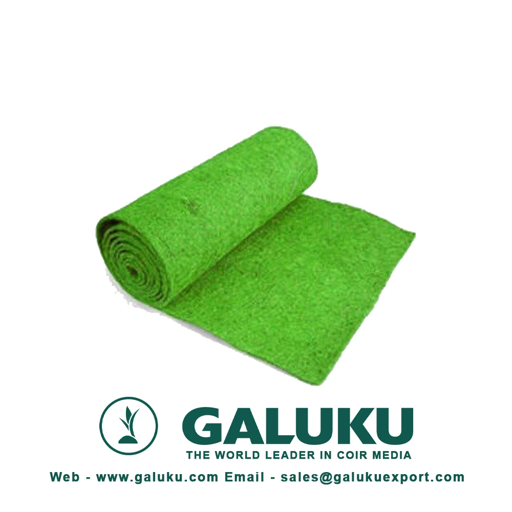 Coir Pads from LK Maximum Width Is 210 Mm Natural Coir Fibre and Rubber Latex