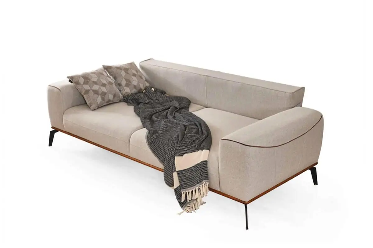 wooden Sofa Armchairs Living Furniture economic Wholesale Couch Velvet hygenic Seat Set Style Fabric Packing Room (ider Verona)