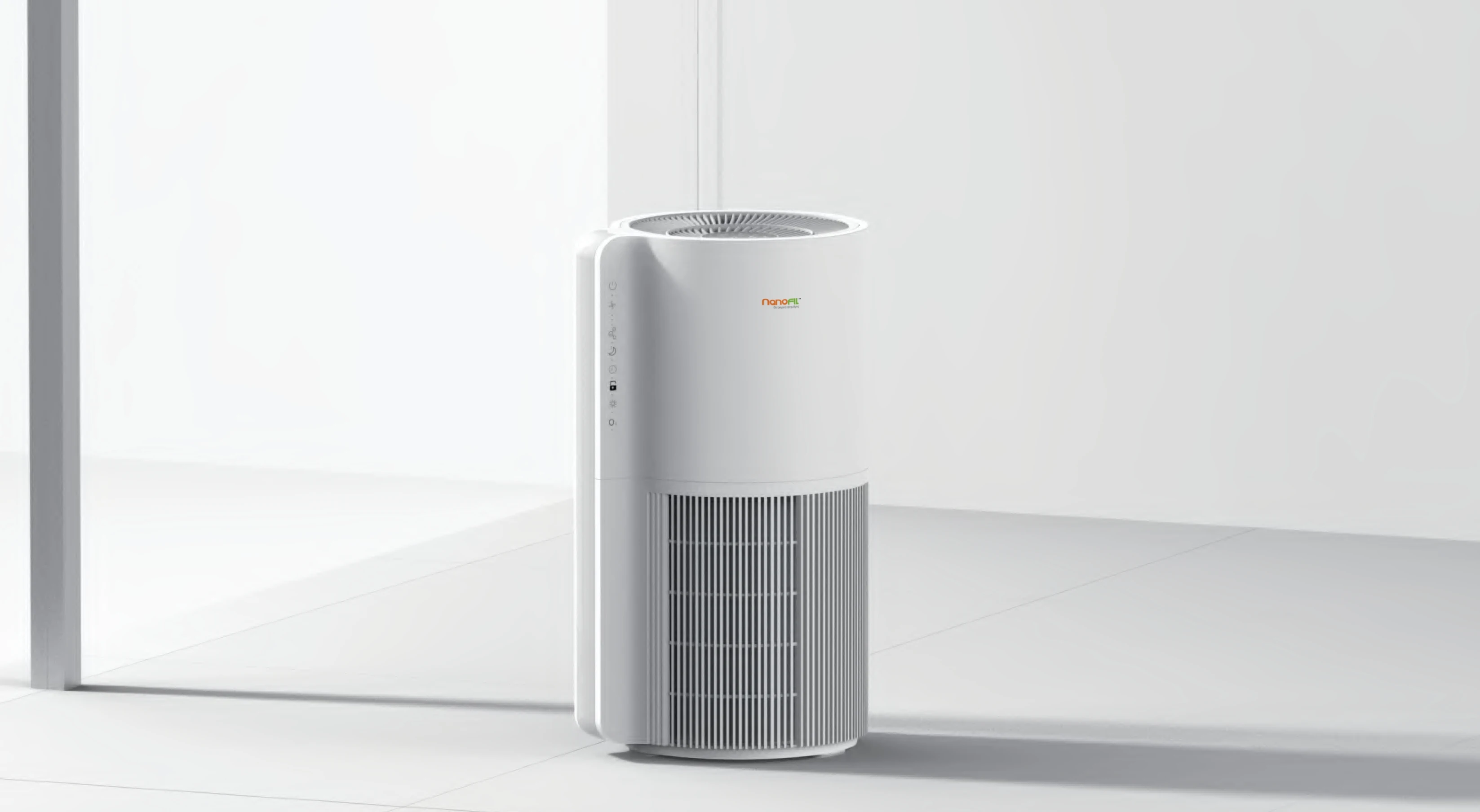 Nanofil NMA-A6 UV Air Purifier PM2.5 H12 filtration HEPA UVC + UVA Hong Kong Made