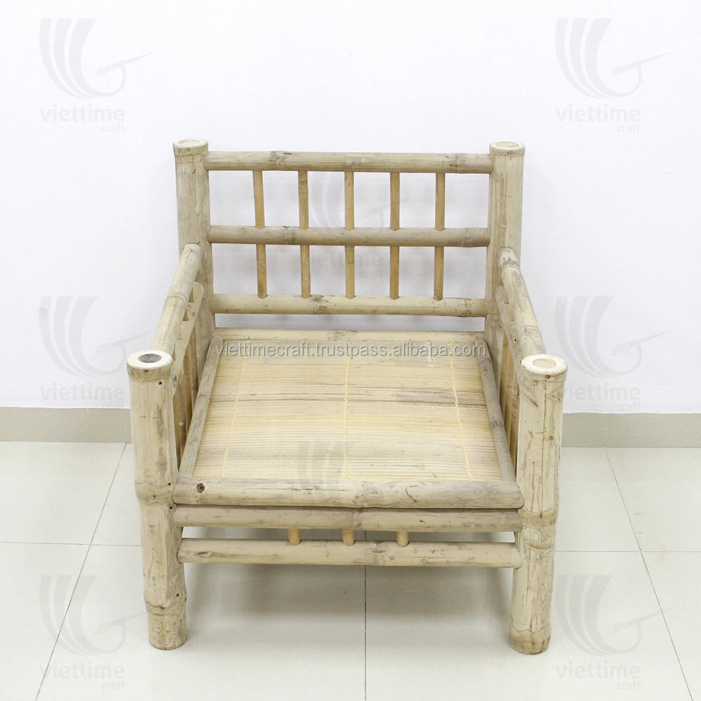 Natural Outdoor Vintage Bamboo Chair, Bamboo Furniture Wholesale