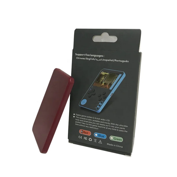 OEM Factory Ultra Thin Build In 500 Retro Gaming Mini Game Console Handheld Game Player TV Game For Kids