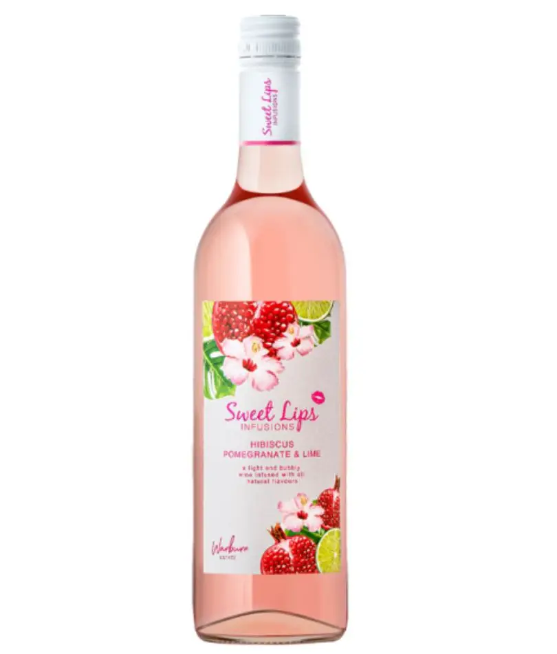 Варберн сладкие губы инфузии вино Гибискус гранат и лайм 750 мл Сделано в Австралии