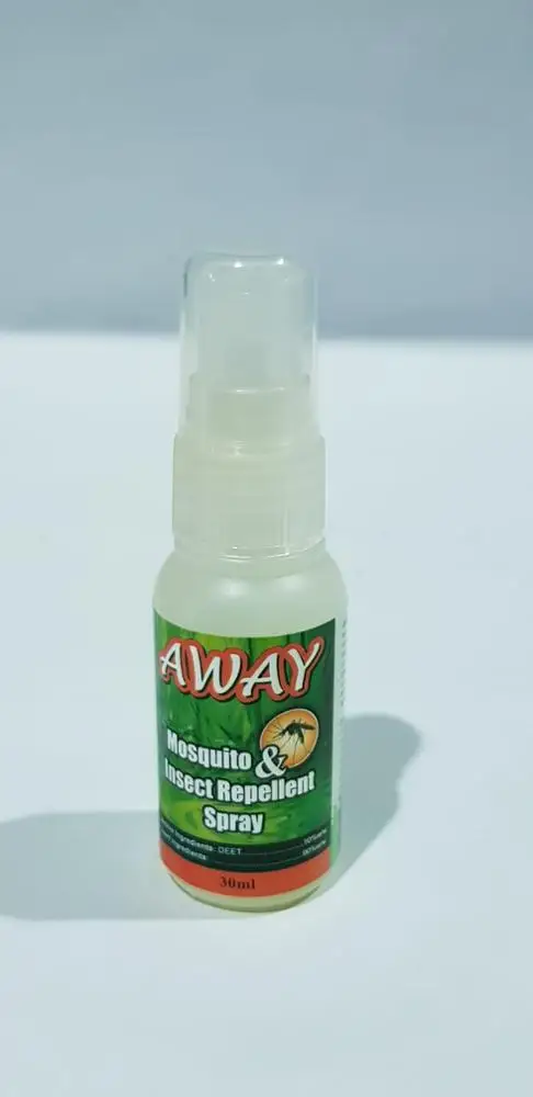 
Good Quality AWAY Lemon Grass Smell Liquid Mosquito Repellent Spray 30ml 