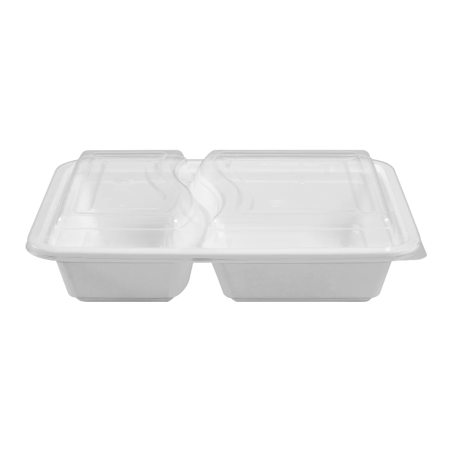Экологически чистые пищевые контейнеры для микроволновой печи bento - B0650 с 2 отделениями
