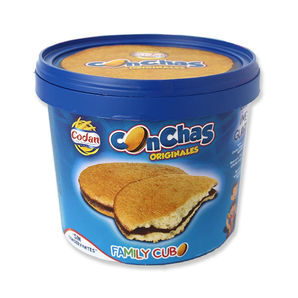 «Concha»-изысканное круглое печенье соединенное слоем вкусного покрытия
