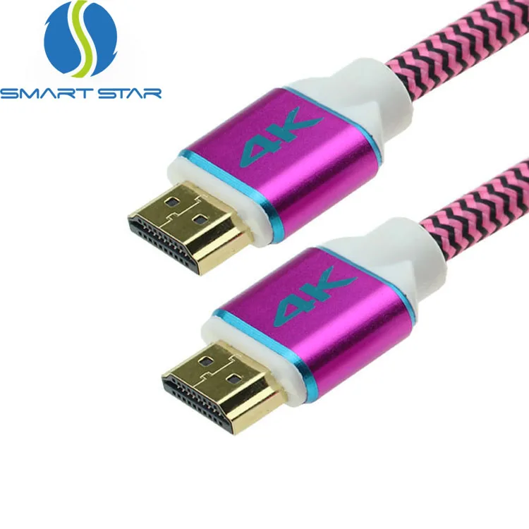 High Speed awm 20276 1.4v 2.0v with Ethernet Aluminum Alloy Cable Hdmi Cable for hdtv