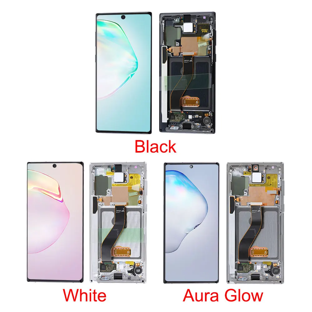  OEM OLED экран для Samsung Note 8 9 10 Lite Plus 20 Ultra Super AMOLED сенсорный ЖК-дисплей
