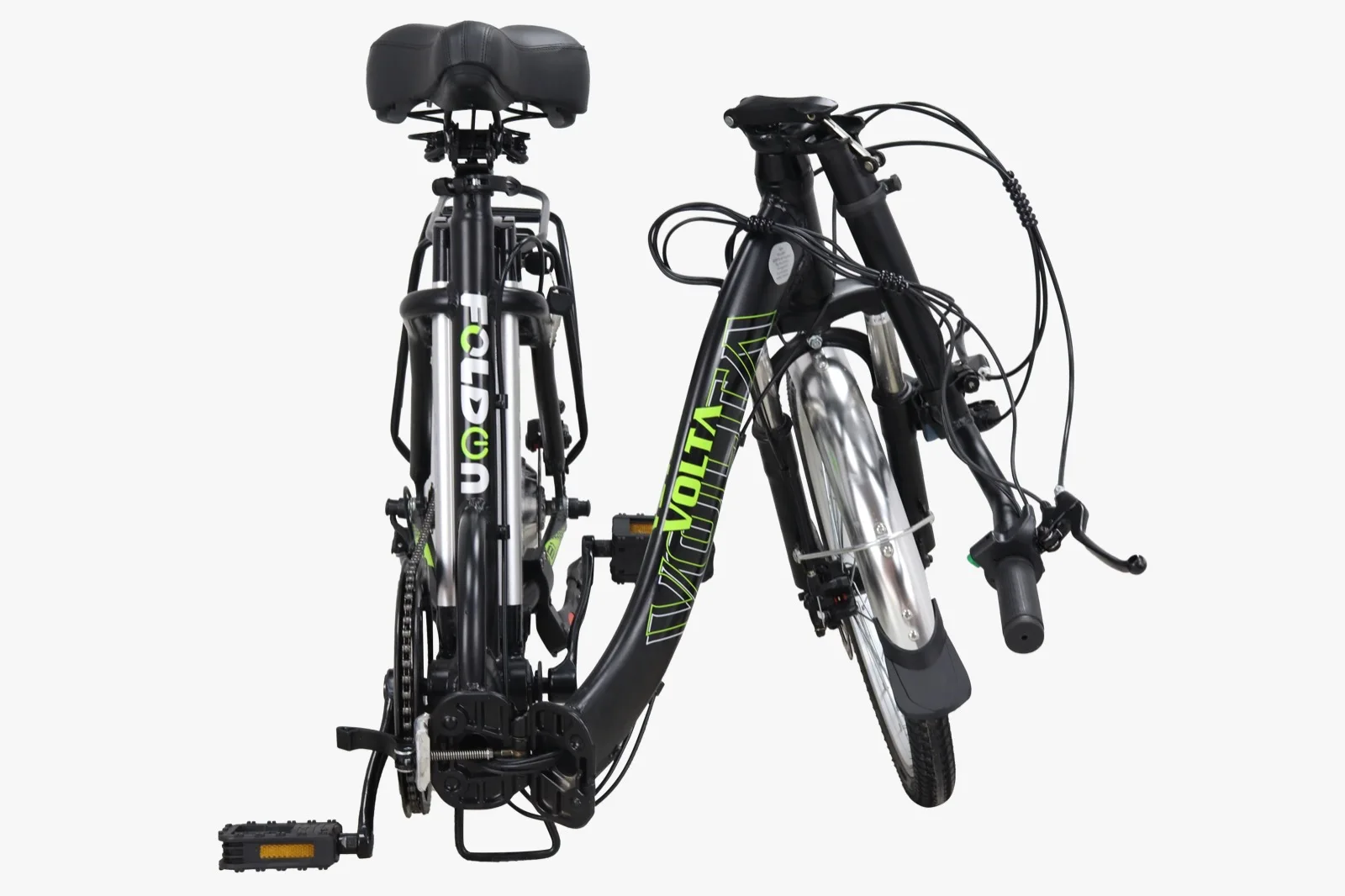 VOLTA VB1 Black Color Foldable Electric Bike with Lithium Battery 36V 8.8Ah MADE IN TURKEY