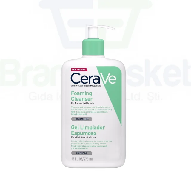 For Cerave Foaming Cleanser 16 fl oz 473 ml