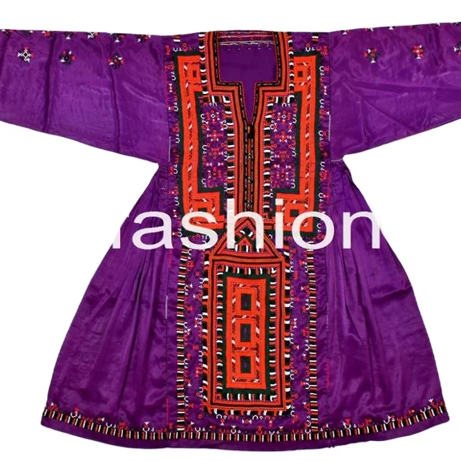
Banjara Ethnic Traditional Balochi Top - Balochi Culture Hand Embroidered Top - Balochi Kuchi Handmade Top 