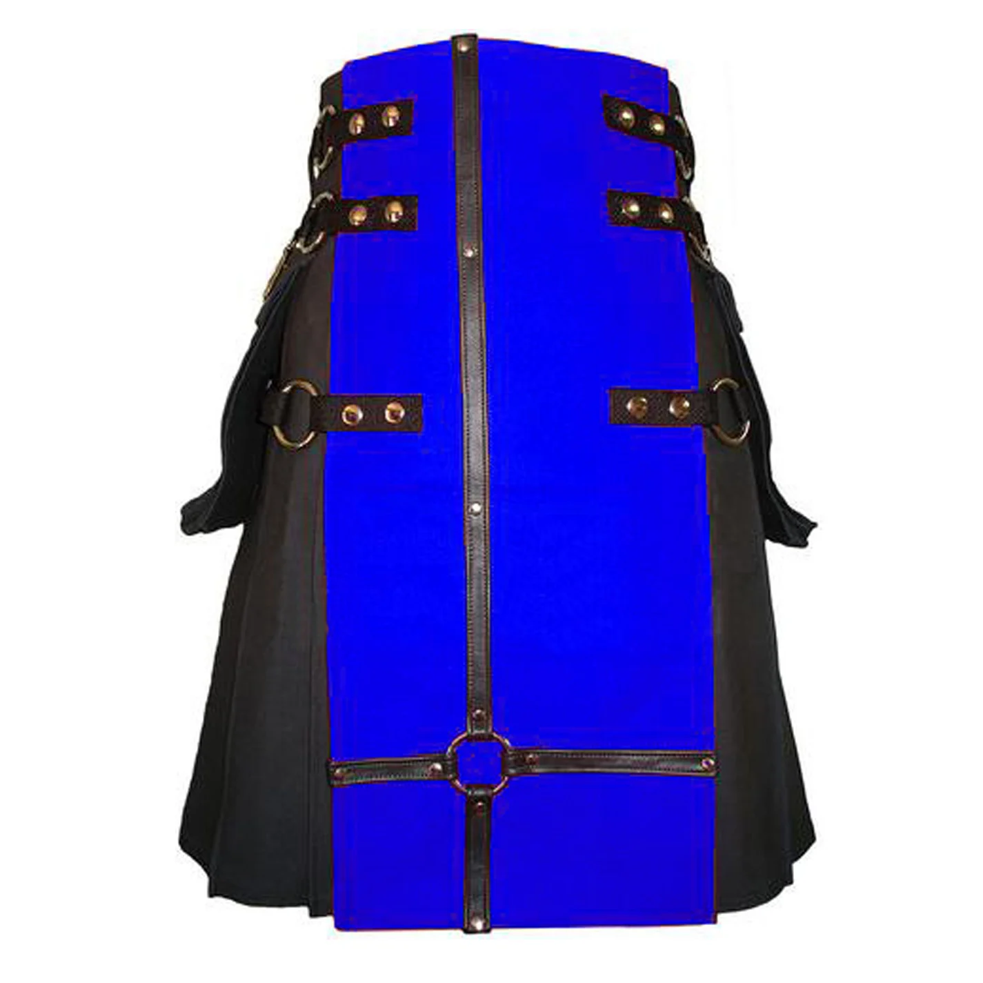 High Quality Blue Modern Kilt for Men in Wholesale Price
