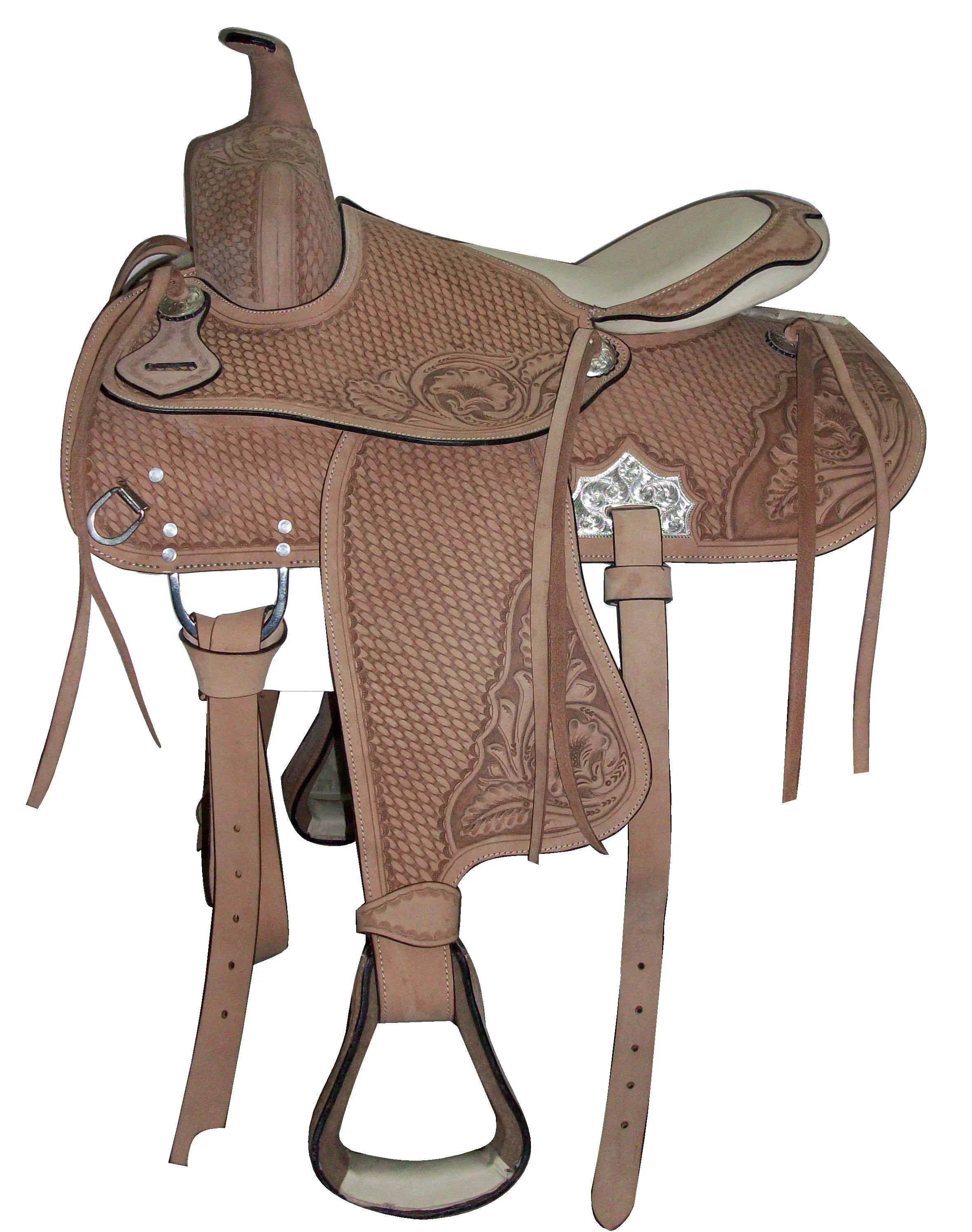 
Hand Made Leather Western Saddles 