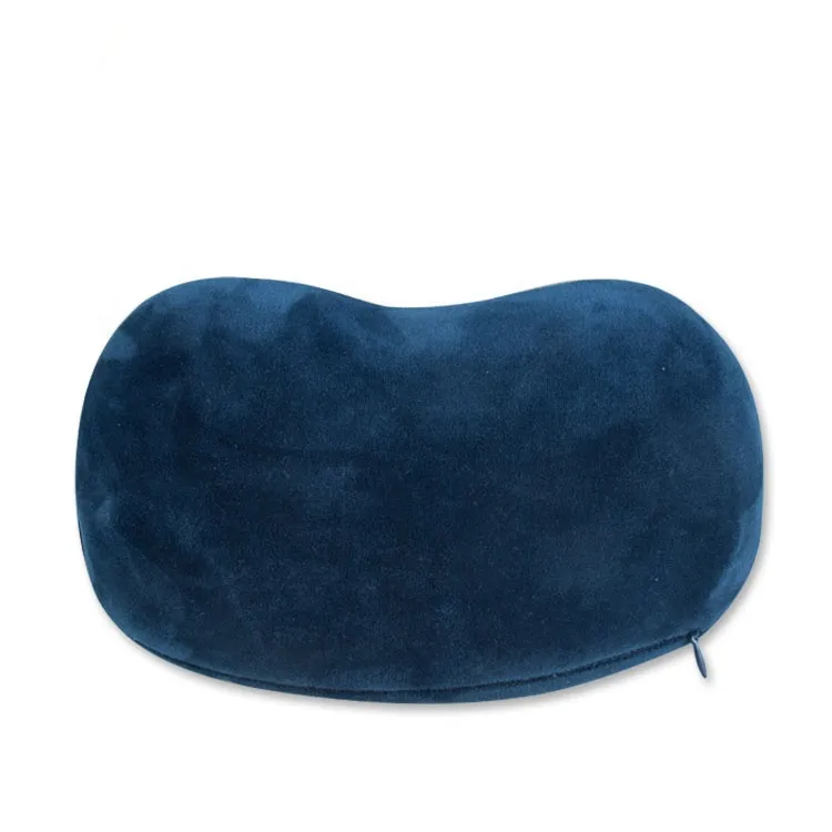 U Shape Supportive Memory Foam Neck Pillow Travel Kit Airplane Pillow with Phone Bag