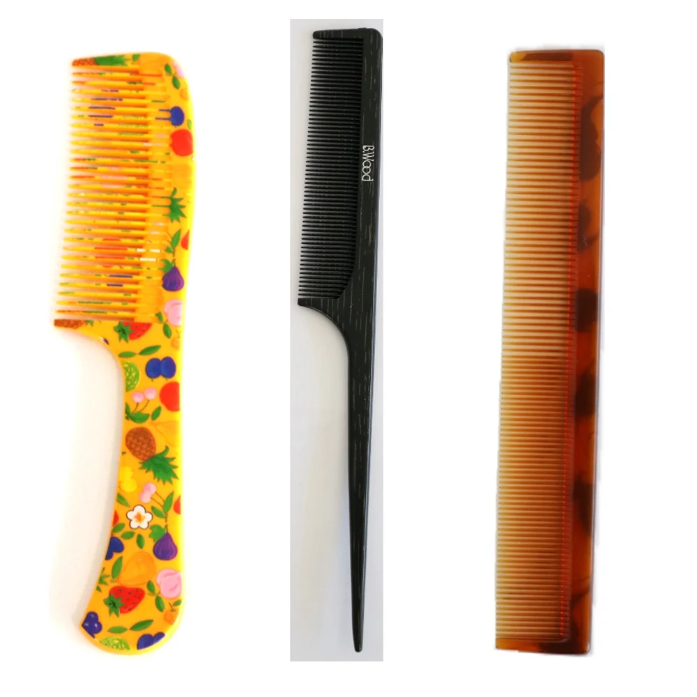 OEM AS Resin Hair Comb Made in Japan