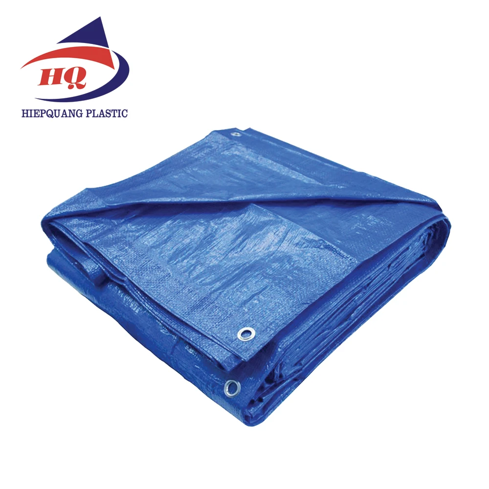 Blue Tarp Poly Tarpaulin 6x8 Tent Canopy Boat Car Camping Roof