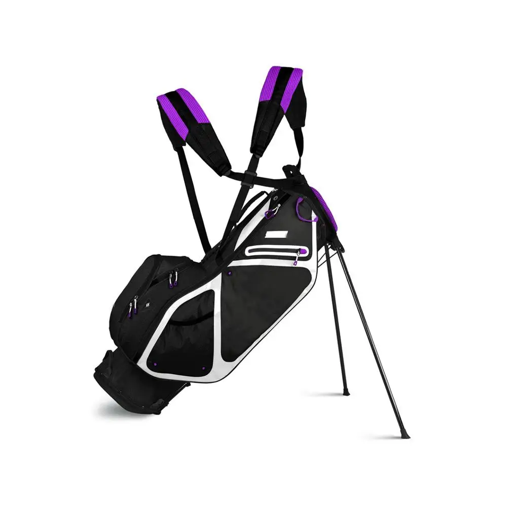 
Premium cow leather umbrella holder stand golf bag 