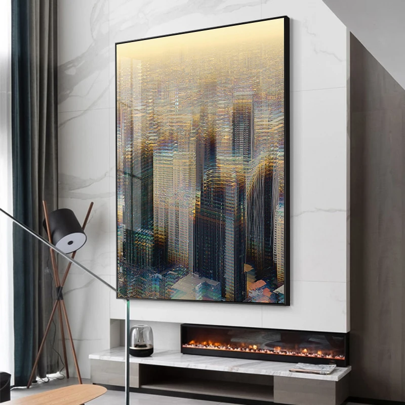 Современная красивая печатная живопись абстрактная Печать на холсте картины настенное искусство для современной архитектуры 20*30 дюймов/50*75 см