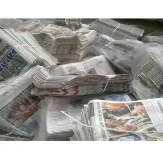  Bulk newspaper scrap