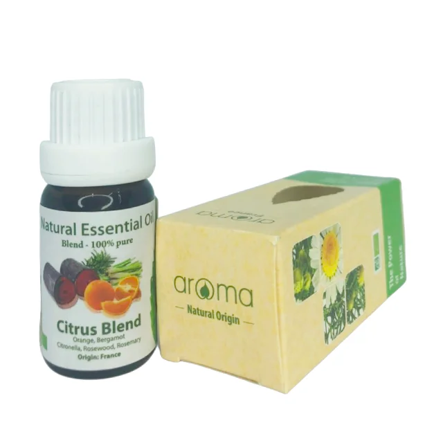 Natural Citrus Blend Essential Oil blend 100% Pure Fresh Air fresh peaceful sleep wholesale factory organic good price
